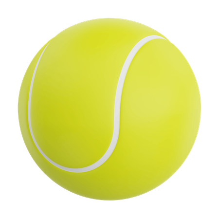 Pelota de tenis  3D Icon