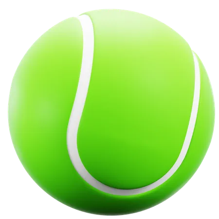 Pelota de tenis  3D Icon