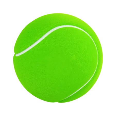 Pelota de tenis  3D Icon