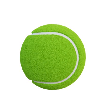 Pelota de tenis  3D Icon