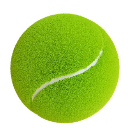 Pelota de tenis  3D Illustration