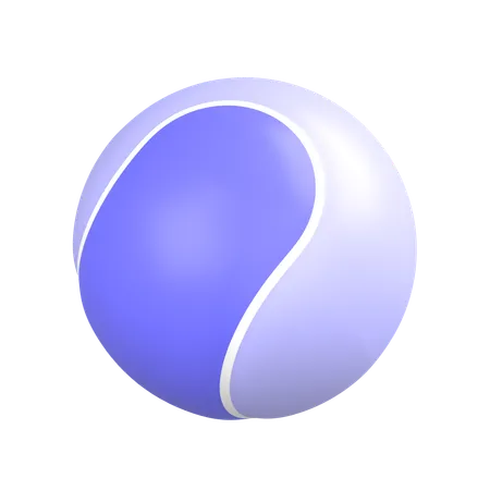 Pelota  3D Icon