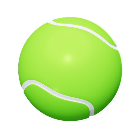 Pelota de tenis  3D Icon