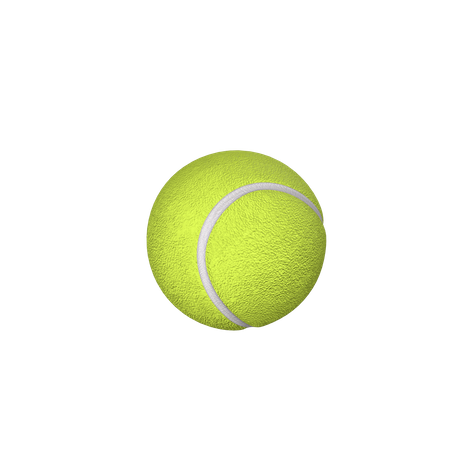 Pelota de tenis  3D Icon