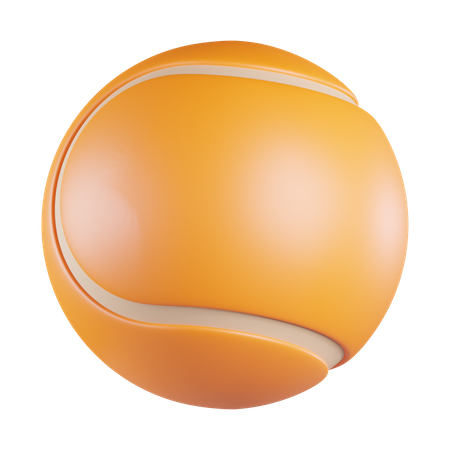 Pelota de tenis  3D Icon