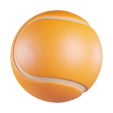 Pelota de tenis  3D Icon