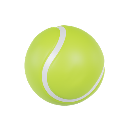 Pelota de tenis  3D Icon