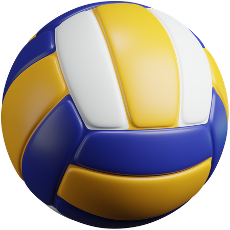 Pelota de voleibol  3D Icon