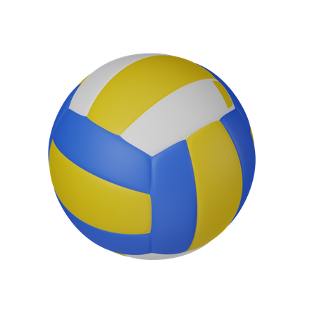 Pelota de voleibol  3D Icon