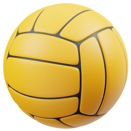 Pelota de waterpolo  3D Icon