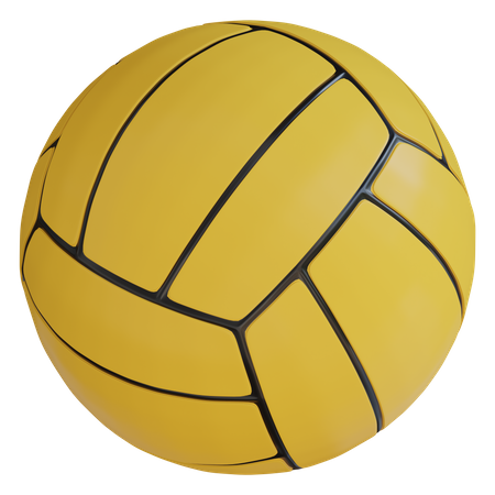 Pelota de waterpolo  3D Icon