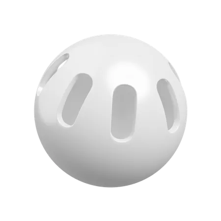 Bola wiffle  3D Icon