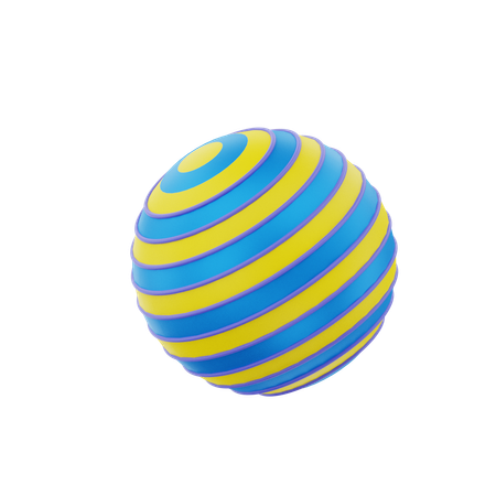 Pelota de pilates  3D Icon