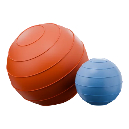 Pelota de pilates  3D Icon