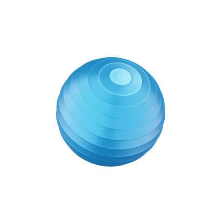 Pelota de pilates  3D Illustration