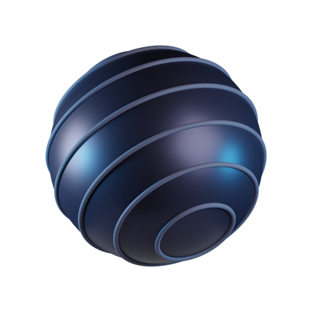 Pelota de pilates  3D Icon