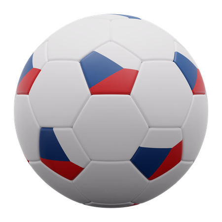 Balón de República Checa  3D Icon