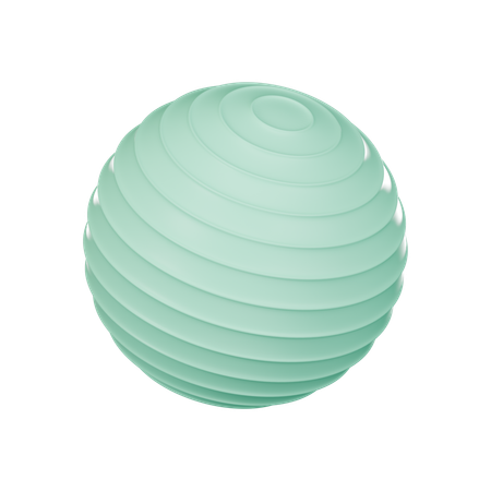 Pelota de yoga  3D Icon