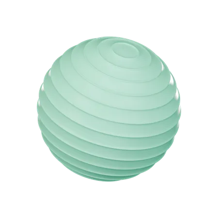 Pelota de yoga  3D Icon