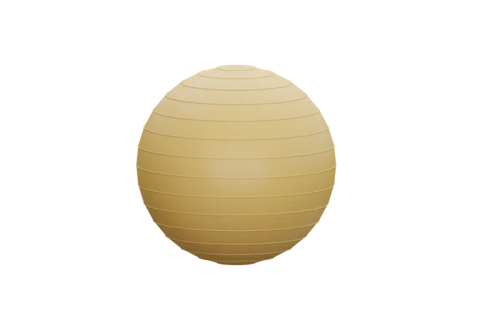 Pelota de yoga  3D Icon