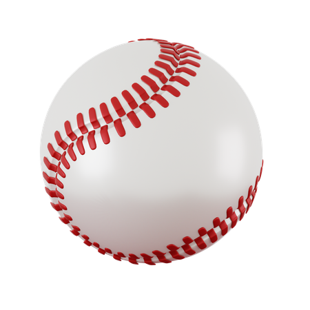 Pelotas de béisbol  3D Icon