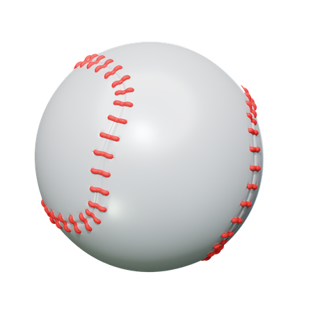 Pelota de beisbol  3D Icon