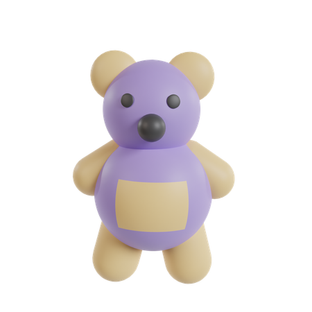 Peluche  3D Icon