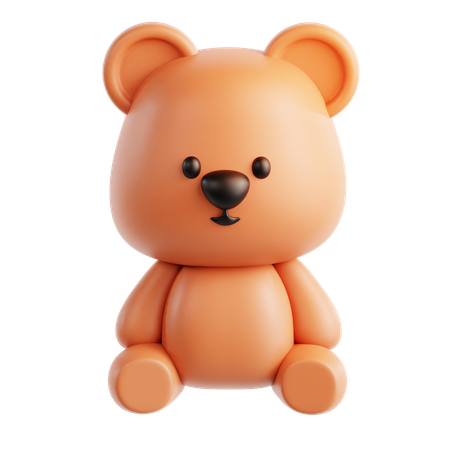 Juguete de peluche  3D Icon