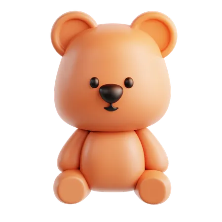 Juguete de peluche  3D Icon