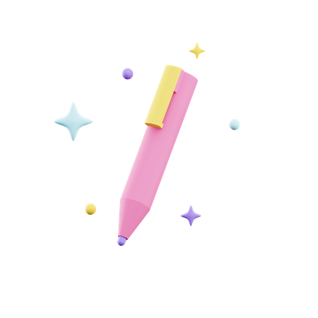 Pen  3D Icon