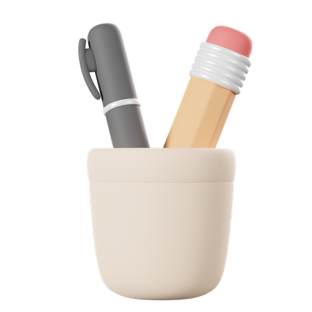 Pen and Pencil  3D Icon