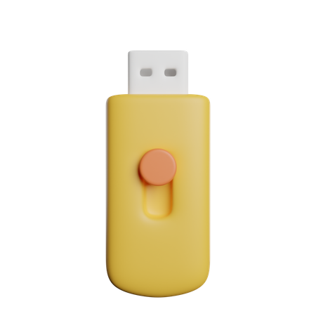 Pen drive  3D Icon