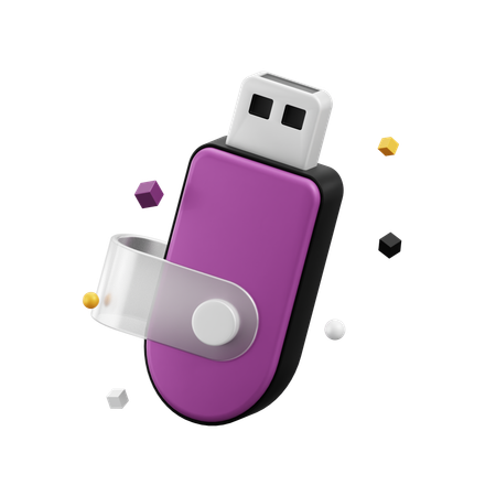 Unidade flash USB  3D Icon