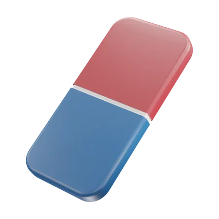 Pen Eraser  3D Icon