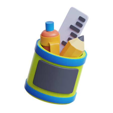 Pen Holder  3D Icon