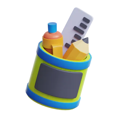 Pen Holder  3D Icon