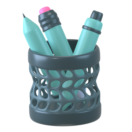 Pen Holder  3D Icon