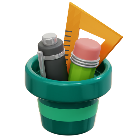 Pen Holder  3D Icon