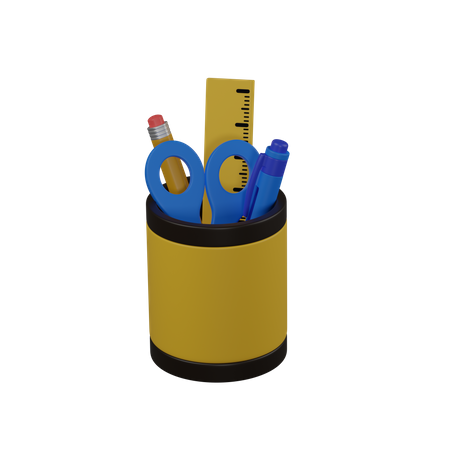 Pen Holder  3D Icon