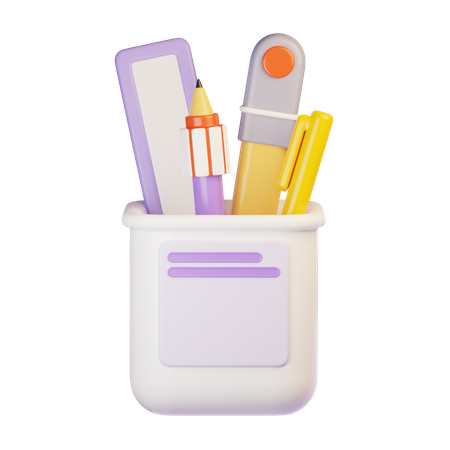 Pen holder  3D Icon