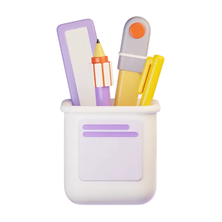 Pen holder  3D Icon