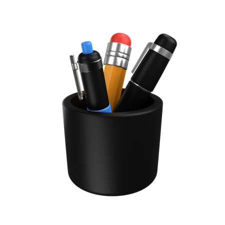 Pen Holder  3D Icon