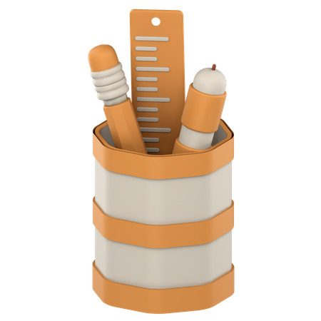 Pen holder  3D Icon