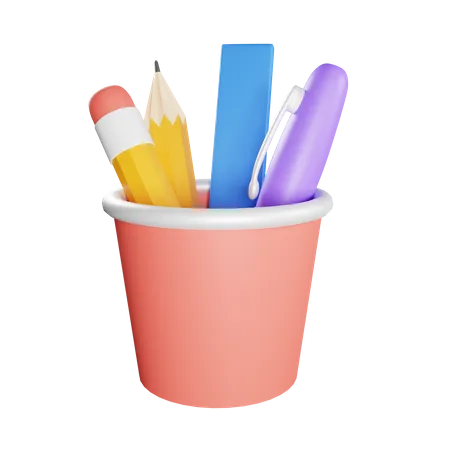 Pen Holder  3D Icon