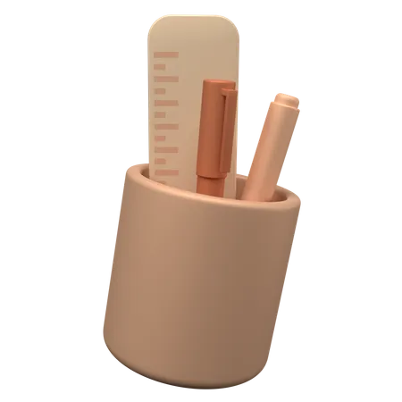 Pen Holder  3D Icon