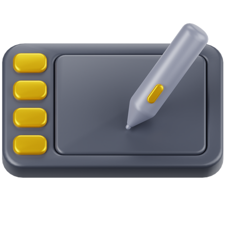 Pen Tablet  3D Icon