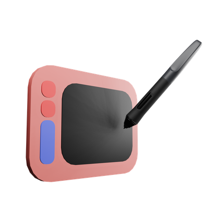 Pen Tablet  3D Icon