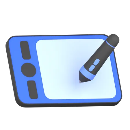 Pen Tablet  3D Icon