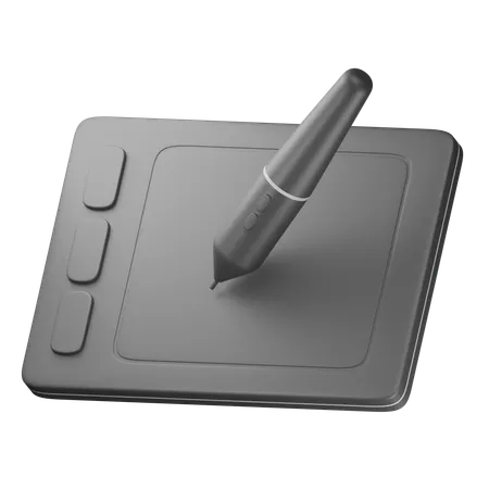Pen Tablet  3D Icon
