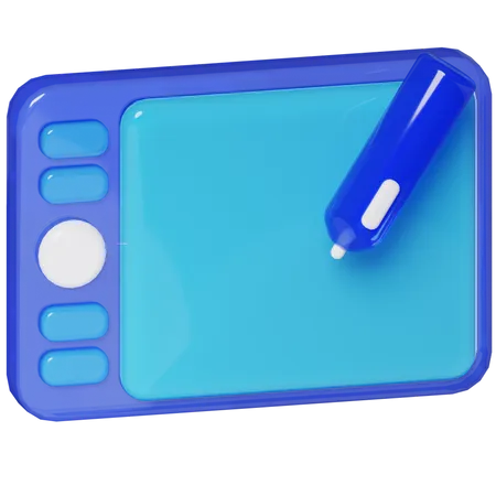 Pen Tablet  3D Icon